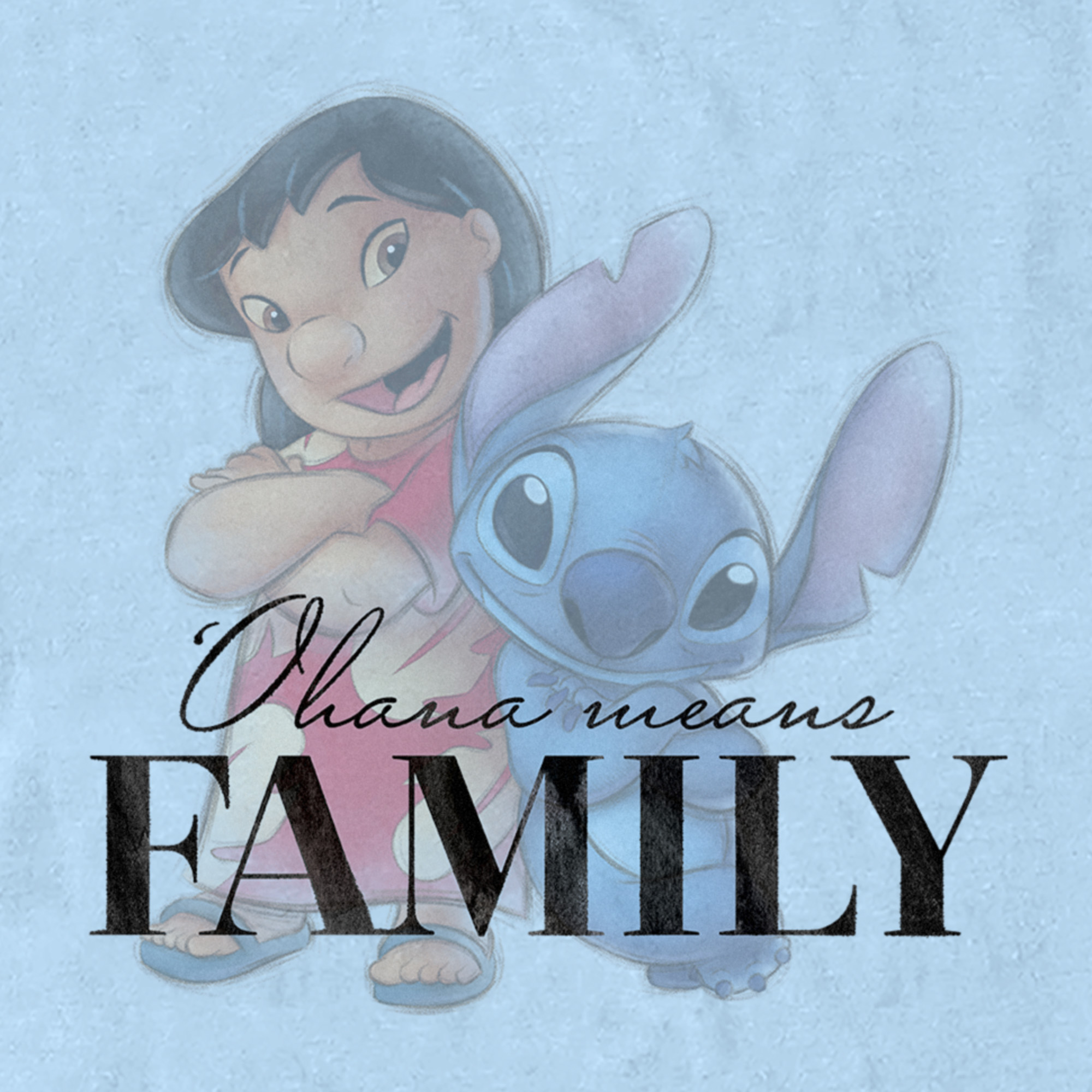 Ohana means family Angel or Stitch