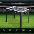 thumbnail image 2 of GYMAX 48” Foosball Table, Arcades Soccer Game Table for Multiplayer with 2 Balls, Score Keepers Wooden Competition Sized Foosball Table for Adults and Kids, 2 of 9