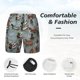 thumbnail image 3 of Fotbe Mallard Ducks Swimming Traje de Baño para Hombre – Shorts de Natación de Secado Rápido con Forro y Bolsillos-X-Large, 3 of 6