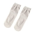 thumbnail image 1 of Qarigey Calcetín suave antideslizante a prueba de sudor calcetines de secado rápido Anti-colgante multicolor medias transpirables para niña Medias Gris, 1 of 6