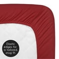 thumbnail image 5 of Solid Red Baby or Toddler Fitted Crib Sheet for Baseball Patch Sports Collection by Sweet Jojo Designs, 5 of 6