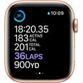 thumbnail image 4 of Restored Apple Watch Gen 6 Series 6 Cell 44mm Gold Aluminum - Pink Sand Sport Band M07G3LL/A (Refurbished), 4 of 5