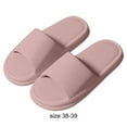 thumbnail image 3 of Deeceymbur 1 Pair of Pillow Slippers for Women Men - Non-Slip Bathroom Shower Sandals with Soft Thick Soles, Indoor/Outdoor Slides for Comfortable Wear, 3 of 7