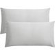 thumbnail image 1 of FLXXIE Paquete de 2 fundas de almohada estándar de microfibra, 1800 fundas de almohada súper suaves con cierre de sobre, fundas de almohada resistentes a las arrugas, la decoloración y las manchas par, 1 of 4