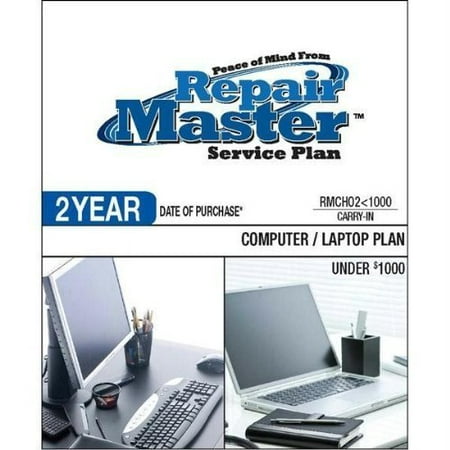 Repair Master 2-Yr Date of Purchase Computer/Laptop Plan - Under $1000