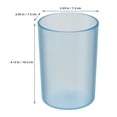 thumbnail image 2 of WRISTBIQUE 6Ud Vasos De Reutilizables De Plástico Para Cepillo Y Enjuague Bucal, 2 of 8