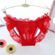 thumbnail image 2 of Gibobby Ropa Interior para Mujer Ropa interior encaje para mujer Transpirable Sexy Ligero Bragas suaves（Rojo，Talla única), 2 of 5