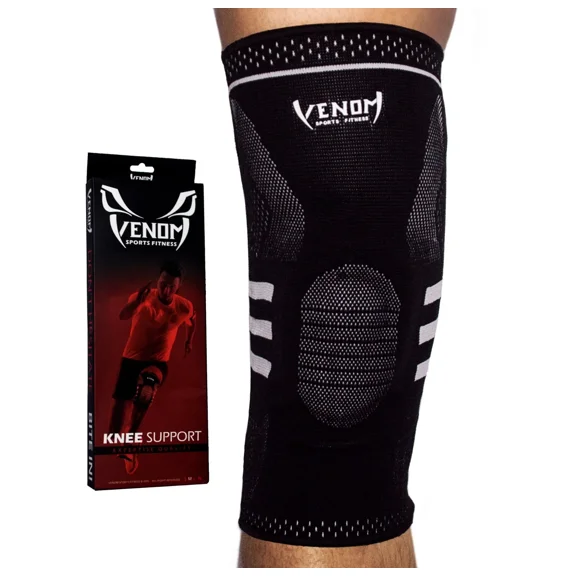 Venom Sports Fitness Knee Sleeve Compression Support Brace
