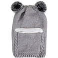 thumbnail image 4 of Bufandas de gorro de invierno para niños pequeños con capucha, gorros de Skully con orejeras para niños y niñas de 2 a 5 años Adepaton CJWUS-3866, 4 of 5
