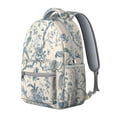 thumbnail image 2 of "Wildflower & Sunflower Backpack - Stylish School Backpack for Women, Durable College Backpack with Laptop Compartment, Floral Print Bookbag for Travel", 2 of 6