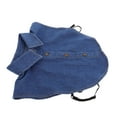thumbnail image 3 of Cuello falso de mezclilla desmontable para blusas, estilo peckey, camisas cortas con cuello falso para mujer. Accesorio elegante y versátil para combinar con otras prendas., 3 of 7