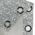 thumbnail image 4 of Ambesonne Grey Grommet Curtain, Paisley Antique Vintage, 50" x 120", White Grey, 4 of 6