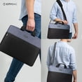 thumbnail image 2 of CB CITYBAG 15.6-inch Shoulder Laptop Bag, Multifunctional Sleeve Case with Strap for MacBook Air/Pro Lenovo Acer Asus Dell Lenovo HP Samsung, Midnight Blue, 2 of 5