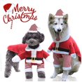 thumbnail image 3 of Disfraces navideños para mascotas, Disfraces navideños para perros Disfraces divertidos para gatos Vestir ropa de fiesta Cachorros Abrigos para perros de Año Nuevo Cosplay,S, 3 of 5