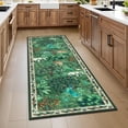 thumbnail image 3 of Runner Rugs for Hallway, Yamaziot 2'x10' Faux Jute Rug Runner Non Slip Woven Texture Floor Carpet Farmhouse Rug for Kitchen Entryway Outdoor Patio, Natural Jungle Animals Print Decor, 3 of 8