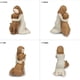 thumbnail image 5 of Figuras de perro ángel - Figura de amistad esculpida pintada a mano, 5 of 5