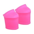 thumbnail image 2 of 1 par de protectores de zapatos para pole dance, calcetines, accesorios de baile, fundas elásticas de tela para zapatos de stripper para tacones de 8 S, 2 of 10