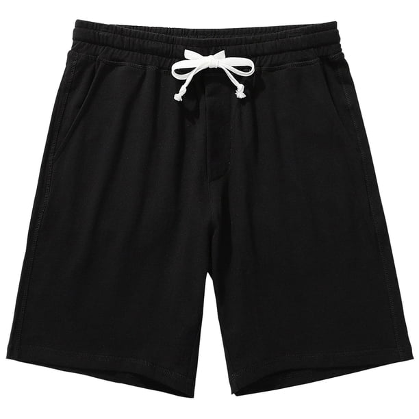 Pantalones Cortos Casuales de Verano Sueltos con Cordón de Tiraje para Hombres Pantalones Cortos Deportivos Capris para Yoga, Playa Y Uso Diario