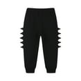 thumbnail image 2 of uublik Kids Sweat Pants Drawstring Elastic Embroidery Soft with Pockets Jogger Cargo Pants, 2 of 5