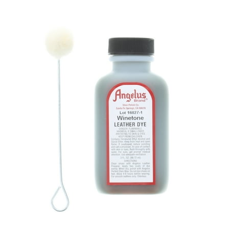 UPC: 0086366500651 | Angelus® Leather Dye 3 oz. Winetone