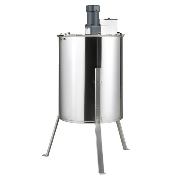 Electric Honey Extractor Machine for Beekeepers, 4/8 Frame Stainless Steel Honey Spinner with Lid, Apiary Centrifuge Equipment & Adjustable Stand