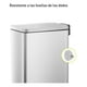 thumbnail image 3 of Bote de basura EKO Stella Slim 30L Acero Inoxidable, bote de basura cocina, pedal resistente, bote basura baño, bote de basura grande, 3 of 7