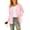 Pink, variant on MLANM Womens Long Sleeve Open Front Cardigans Classic V Neck Button Down Sweaters, S Black