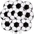 thumbnail image 1 of Yanonmyfd 10 Pack 18 Inch Blue Soccer Foil Balloons Football Helium Metallic Mylar Balloons for Birthday Party Sports Theme World Cup Party Decorations, 1 of 14