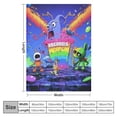 thumbnail image 4 of JEUXUS Cartoon Game Blanket,Anime Soft Flannel Blanket Air Conditioner Blanket Sofa Blanket Anti-Pilling Throw Blanket, 4 of 6