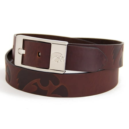 - University of Iowa Brandish Leather Belt