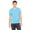 AQUA TRIBLEND, variant on The Bella + Canvas Unisex Triblend Short Sleeve V-Neck T-Shirt - MAROON TRIBLEND - XS