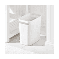 thumbnail image 2 of 2Pack Plastic Trash Can Wastebasket, Classic Garbage Container Recycle Bin for Bathroom, Bedroom, Kitchen, Home Office, 2 of 6