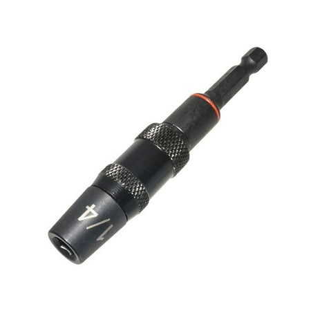 

Universal Magnetic Socket 1/4 Hex Screw Drill Tip Quick Change Screwdriver Pivot