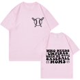 thumbnail image 4 of Ruyang Baseball Mom Shirts Women's Baseball Letter Printed Shirt Short Sleeve Round Neck T Shirt Fashion Casual Summer Tees Top, 4 of 7