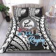 thumbnail image 2 of Ensemble de Literie Motif Bati Tapa Rugby Fiji - LT2, 2 of 6