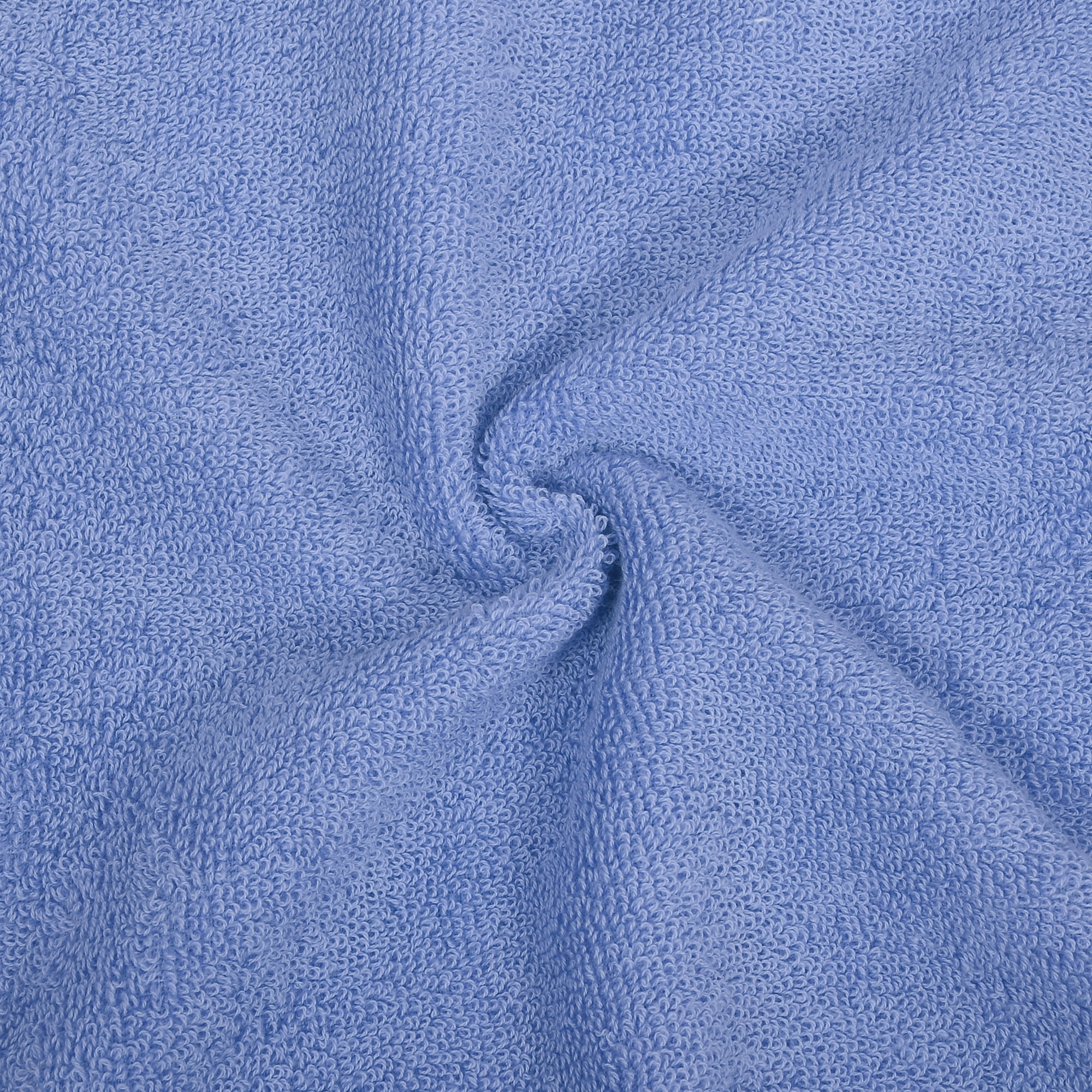 Unique Bargains 3 Pcs Cotton Bath Towel Plain Soft Absorbent Cotton Purple