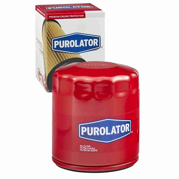 Purolator Engine Oil Filter compatible with Buick Century 2.2L 2.5L 2.8L 3.0L 3.1L 3.2L 3.3L 3.8L 4.3L 4.9L L4 V6 V8 1977-2005