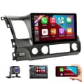 thumbnail image 1 of Radio de coche Leadfan 4G 64G con Carplay inalámbrico para Honda Civic, 1 of 9