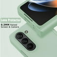 thumbnail image 3 of Compatible Phone Case for Samsung Galaxy Z Fold 5 Case with Hinge Protection,Slim Lightweight Hard Scratch Resistant Full Protective Hinged Case for Galaxy Z Fold 5 Case,Thin Fold 5 Cover Green, 3 of 7