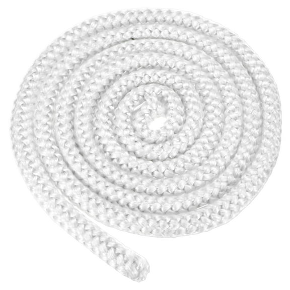 Uxcell Wood Stove Gasket, 1/2" x 86.6" Round Fiberglass Seal Rope for Fireplace Door/Wood Stoves [White]