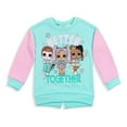 thumbnail image 5 of L.O.L. Surprise! Unity Flipside Marine Q.T. Big Girls Fleece Sweatshirt and Jogger Pants Set Little Kid to Big Kid, 5 of 5