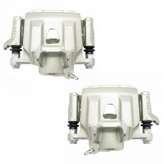 TRQ Rear Brake Caliper Set Compatible with 2004-2010 Toyota Sienna