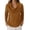 Bronze, variant on Sweaters for Women Casual Swing Collar Solid Color Knitwear Long Sleeve Pullover Sweater Soft Knit Top