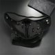 thumbnail image 4 of Rivet Chain Embellished PU Leather Face Mask Punk Gothic Cosplay Props For Theater Parties Halloween Costume Event, 4 of 4