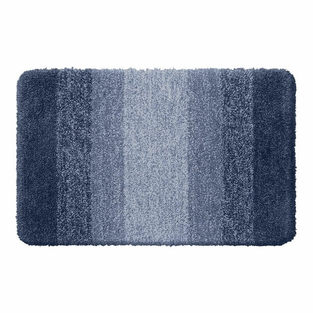 Entryway Mat with Non Slip Backing Mud Mat Microfiber Bath Rugs Bath Mats for Bathroom Floor Durable Thick Water Absorbent Bathroom Essentials for Home Bedroom Living Room Outdoor, 16x24 Inch