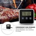 thumbnail image 3 of SKISUNO Thermometer Cooking Kitchen Timer Black ABS for Home Cooking 1 Set, 3 of 8