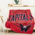 thumbnail image 2 of The Northwest Group  Washington Capitals 50" x 60" Campaign Fleece Throw, 2 of 2
