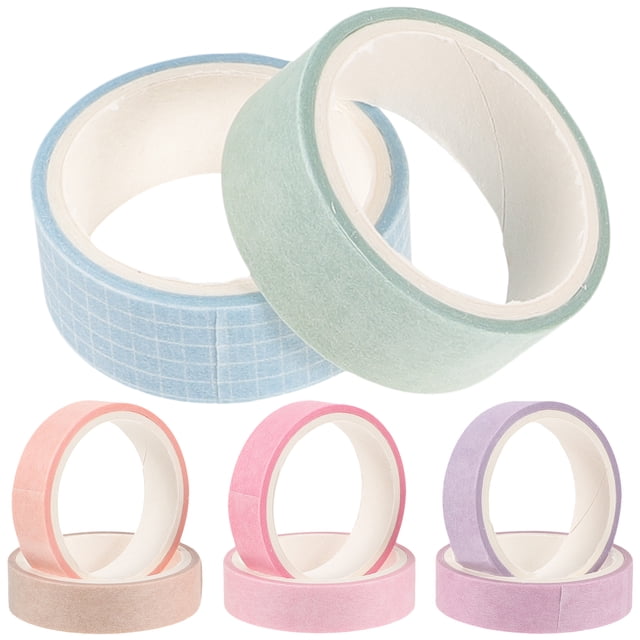 8 Rouleaux de Ruban de Masquage Washi Ruban Washi Coloré Ruban Décoratif pour Designs de Scrapbooking