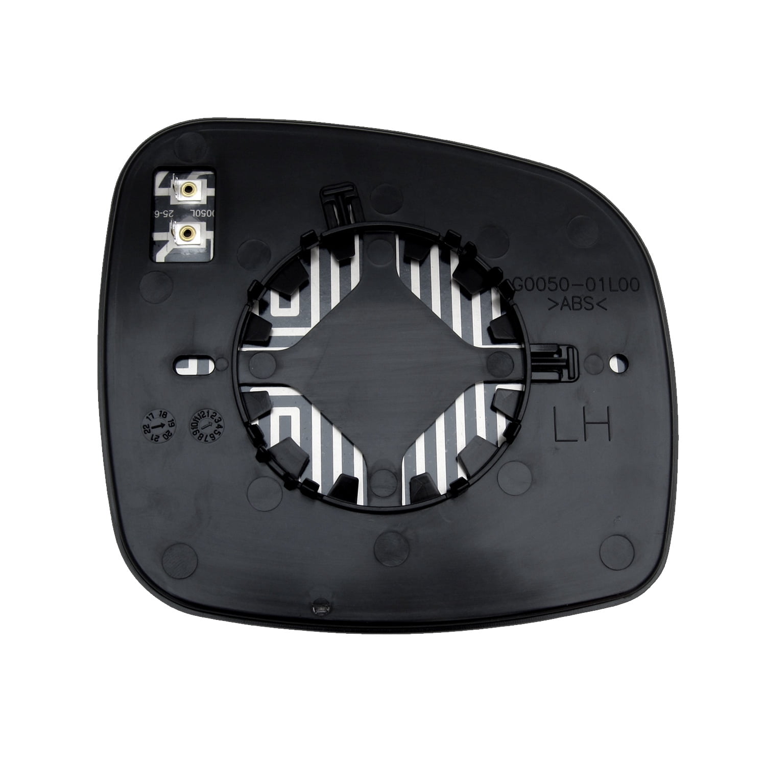 Rugged TUFF Driver Side Mirror Glass for Chrysler Town & Country, Dodge Grand Caravan, RAM CV, Volkswagen Routan
