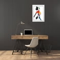 thumbnail image 3 of Banerjee, Ishita 17x24 White Modern Wood Framed Museum Art Print Titled - Vivid Woman - Invincible, 3 of 4